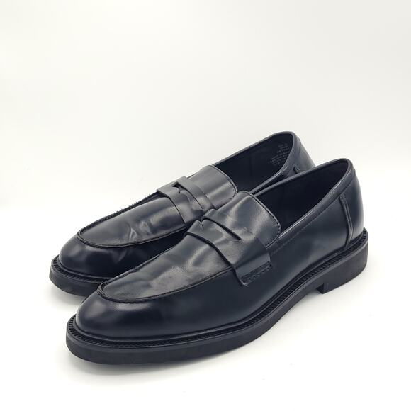 H&M Chunky Platform Lug Sole Loafers Black women\'s size 10 main image 8